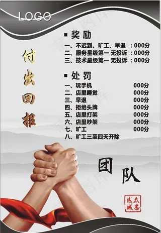 奖罚条例图片
