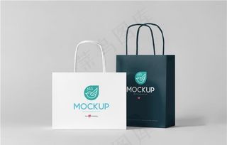 手提袋样机图片