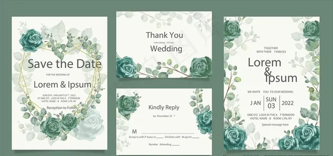 清新绿玫瑰背景图片