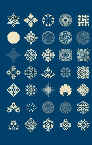 中国风古典花纹边框素材图片