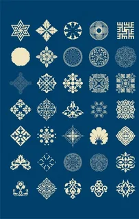 中国风古典花纹边框素材图片 中国风古典花纹边框素材图片