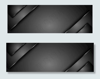 黑色商务背景图片