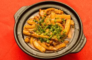 咸鱼茄子煲图片