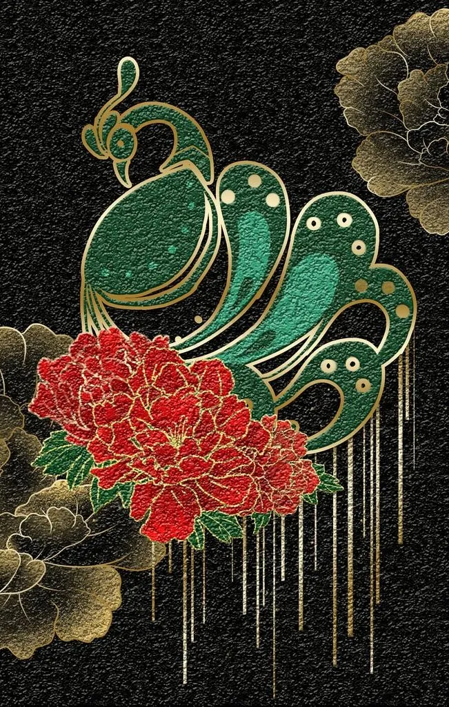 中式装饰画图片(4724X7087(DPI:150))psd模版下载