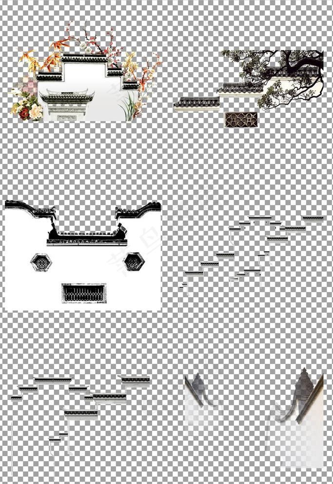 徽派建筑风格图片