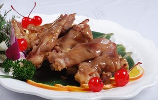 捣蒜羊蹄 红烧羊蹄 酱闷羊蹄图片