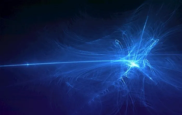 蓝色炫酷背景 光效图片