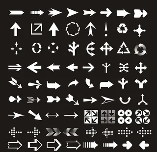 各种箭头 箭头 向左 向右 上下图片