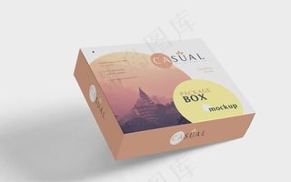 包装盒子展示效果图图片