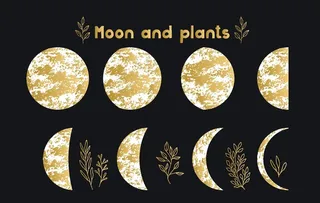 月球月亮月食月圆图片