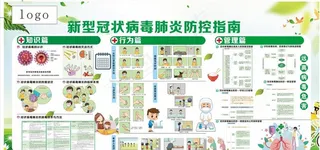 新冠 肺炎 学校宣传 防控疫情图片