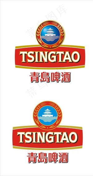 青岛啤酒 标志图片