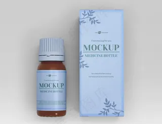 药瓶样机图片