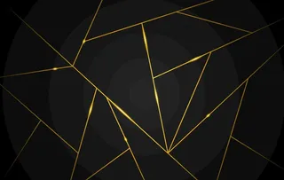 金色几何背景图片