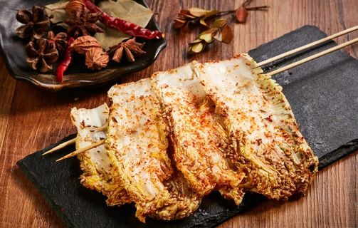 烤包菜图片 烤包菜图片