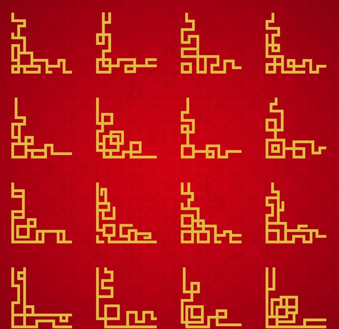 古典边框图片eps,ai矢量模版下载
