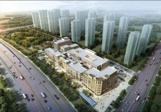 建筑鸟瞰图图片