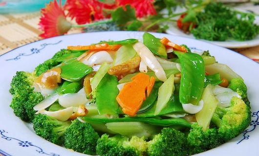 港式炒时蔬图片