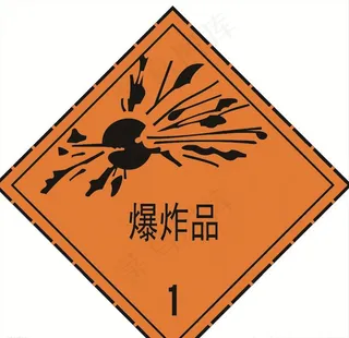 爆炸品 常用标实图片
