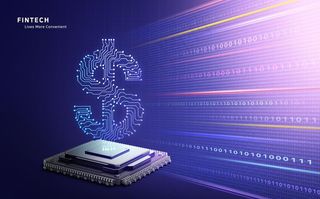 商务金融科技人物元素图片