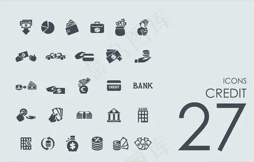 信用卡相关图标图片