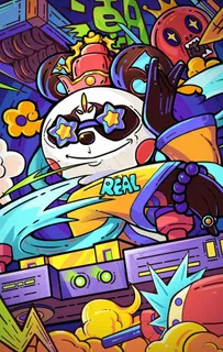 国潮涂鸦海报图片 国潮涂鸦海报图片