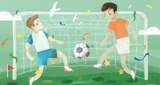 手绘儿童插画图片