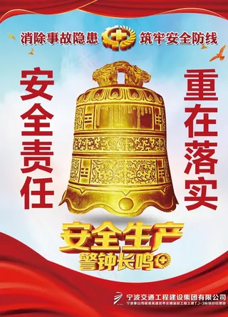 2020安全生产月展板图片