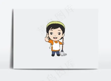 保洁阿姨图片