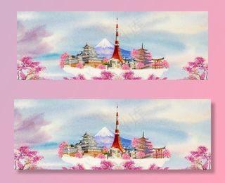 日本风景地标图片