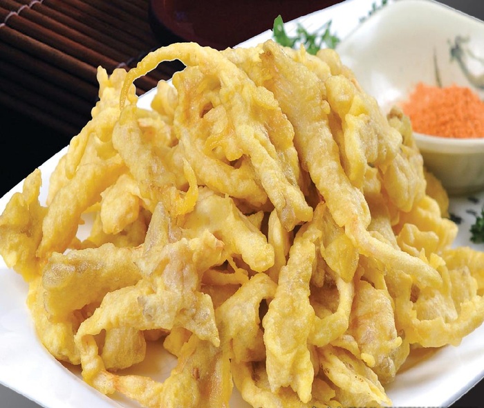 软炸鲜蘑图片