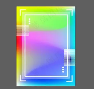 炫彩渐变时尚背景图片