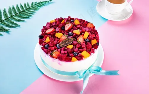 美味的水果蛋糕图片 美味的水果蛋糕图片