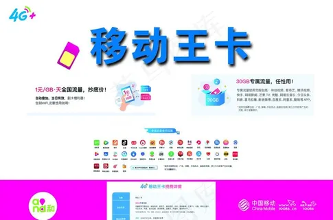 中国移动王卡图片