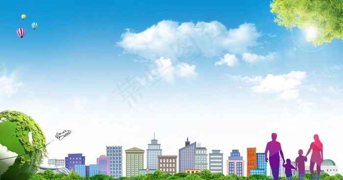 环保背景图片