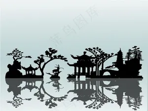 中式庭院图片