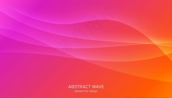 线条波浪背景图片