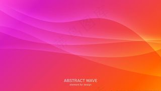 线条波浪背景图片