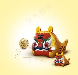 鼠绘布老虎图片