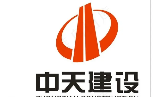 中天建设Logo图片cdr矢量模版下载