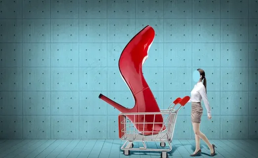 时尚购物女人图片