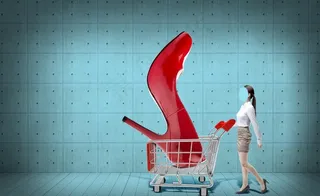 时尚购物女人图片