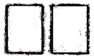 水墨图框图片