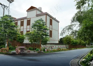 美丽乡村节点改造图片