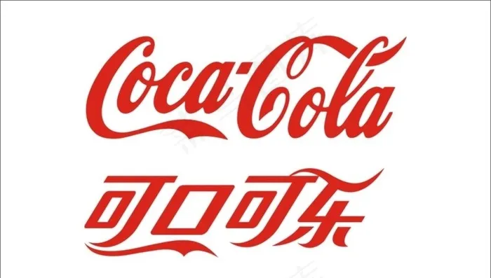 可口可乐logo图片cdr矢量模版下载