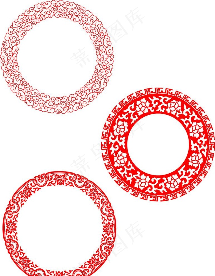 古典云纹边框图片