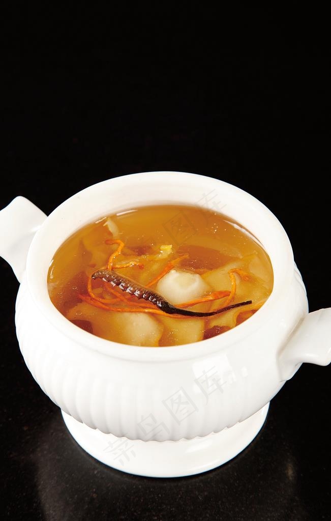 虫草炖海螺图片