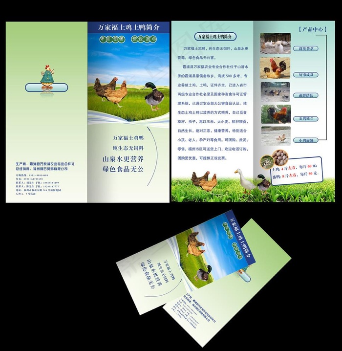 土特产单张图片(2244X2480(DPI:300))psd模版下载