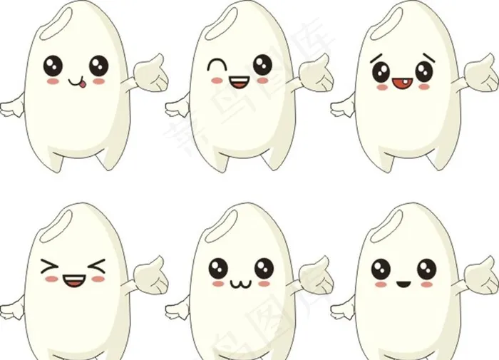 大米图片cdr矢量模版下载