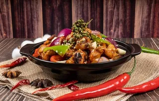 砂锅鸡图片